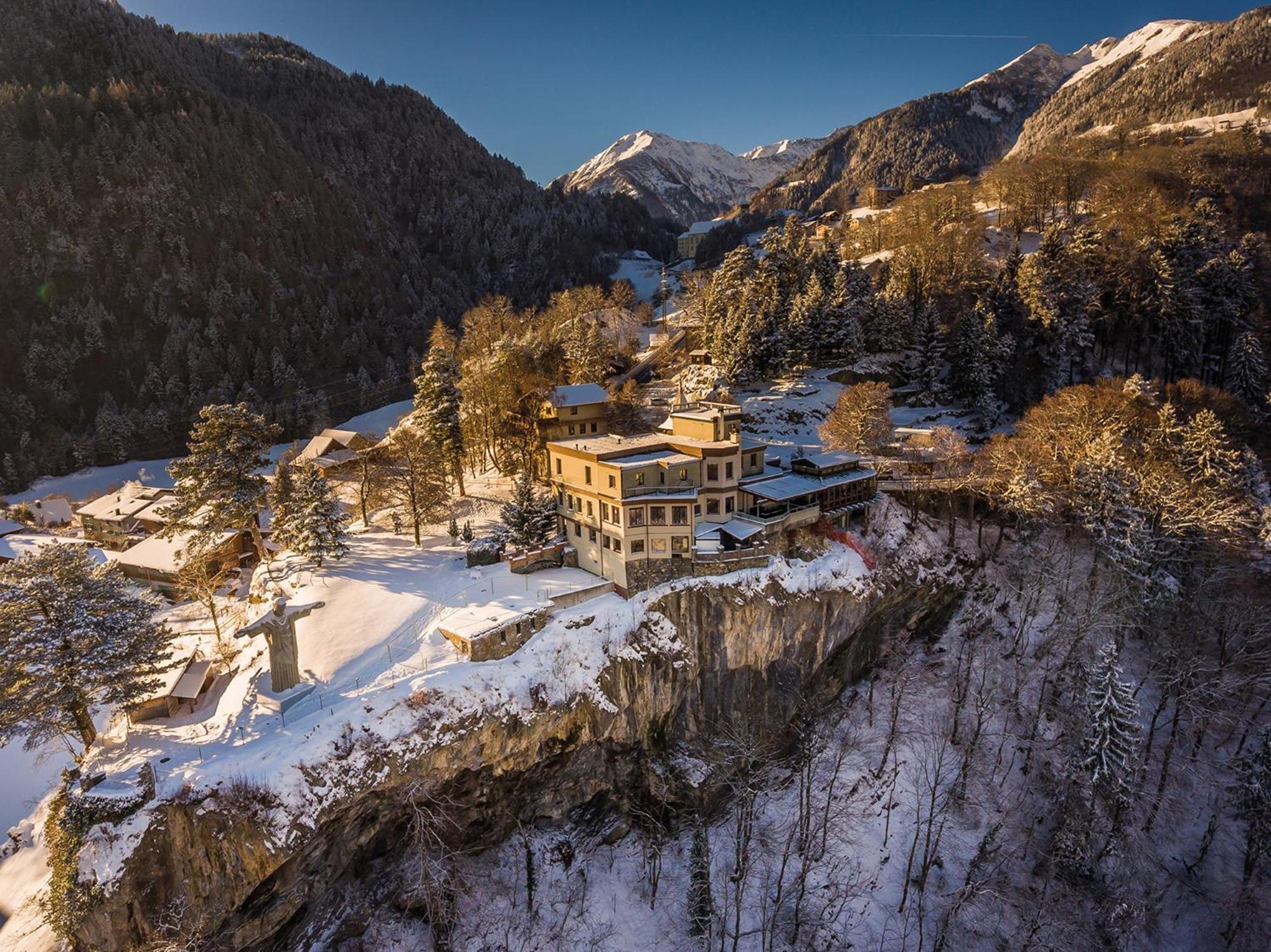 Hotel Schloss Wartenstein 바트라가즈 외부 사진